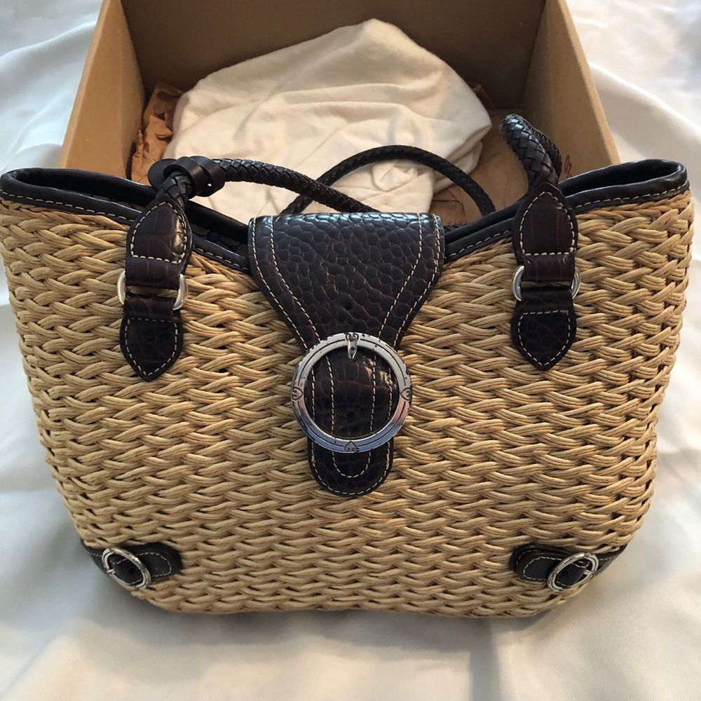 Brighton Debbie Straw Purse